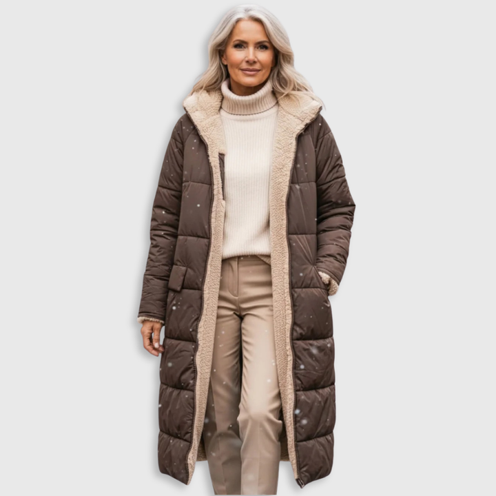 ELEANOR | REVERSIBLE HOODED COAT