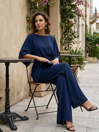 JAMIEY | DRAPED TWO-PIECE SET