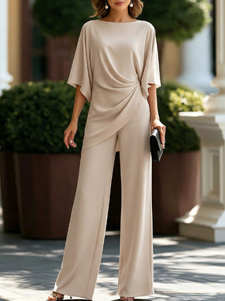JAMIEY | DRAPED TWO-PIECE SET