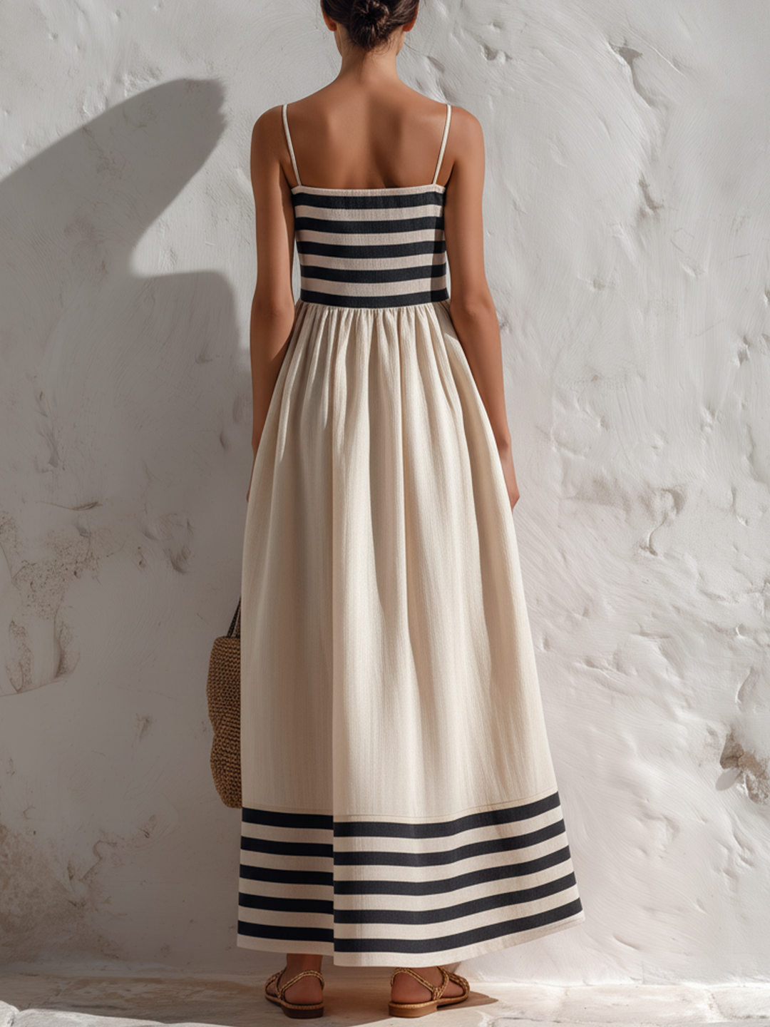 Ortensia | Striped Maxi Dress