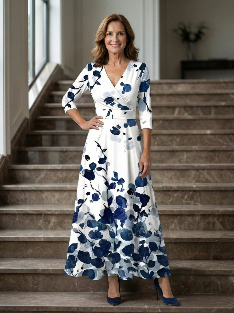 NATALIA | FLORAL MAXI DRESS FOR WOMEN