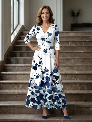 NATALIA | FLORAL MAXI DRESS FOR WOMEN