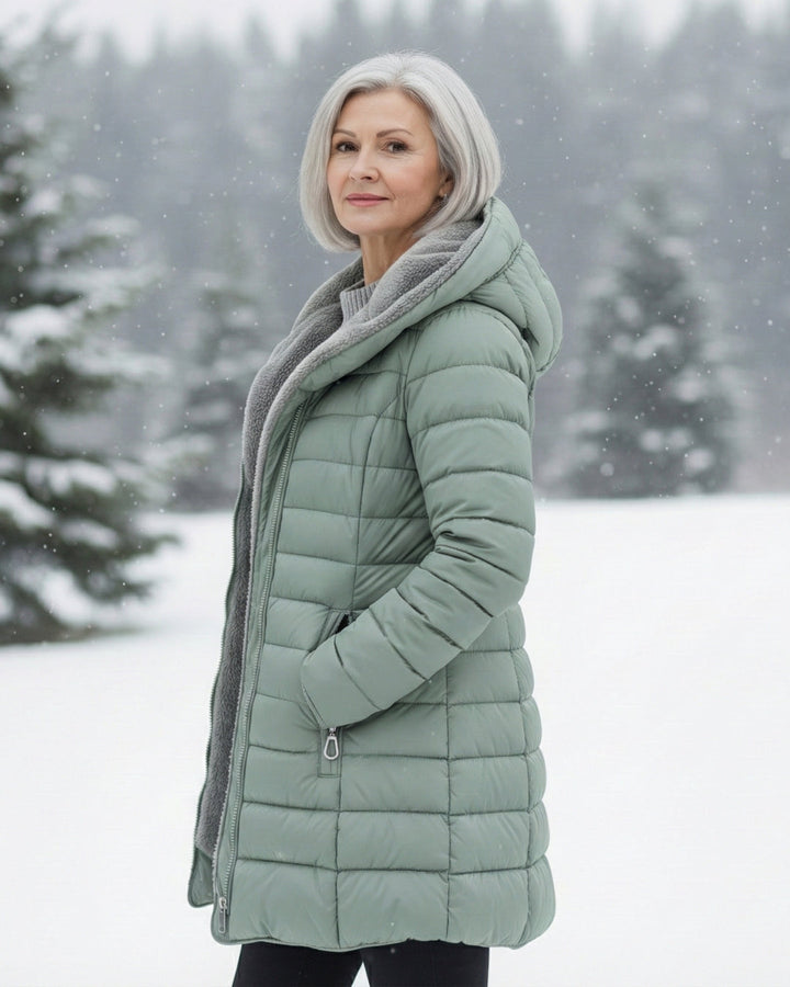 Clair | Puffer jacket lined with fleece