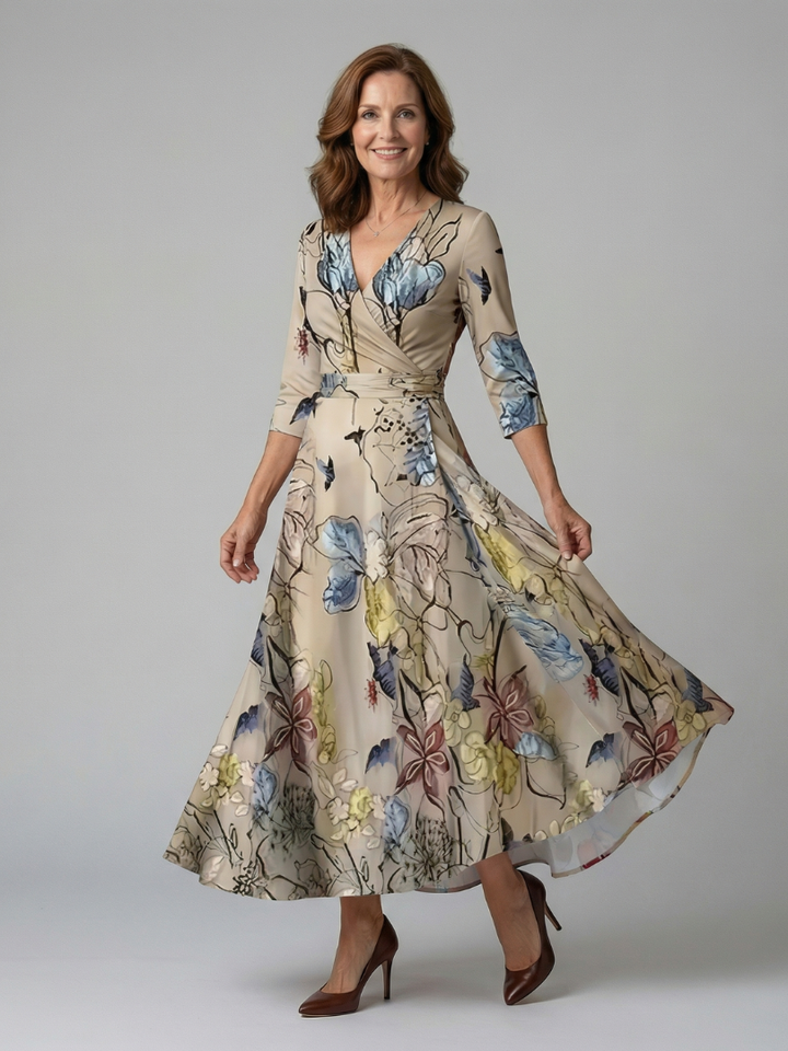 NATALIA | FLORAL MAXI DRESS FOR WOMEN