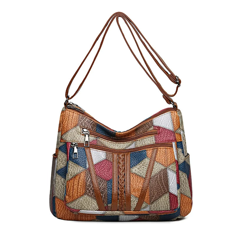 FLAIR / PATCHWORK ELEGANCE – UNIQUE BAG WITH ARTISTIC FLAIR