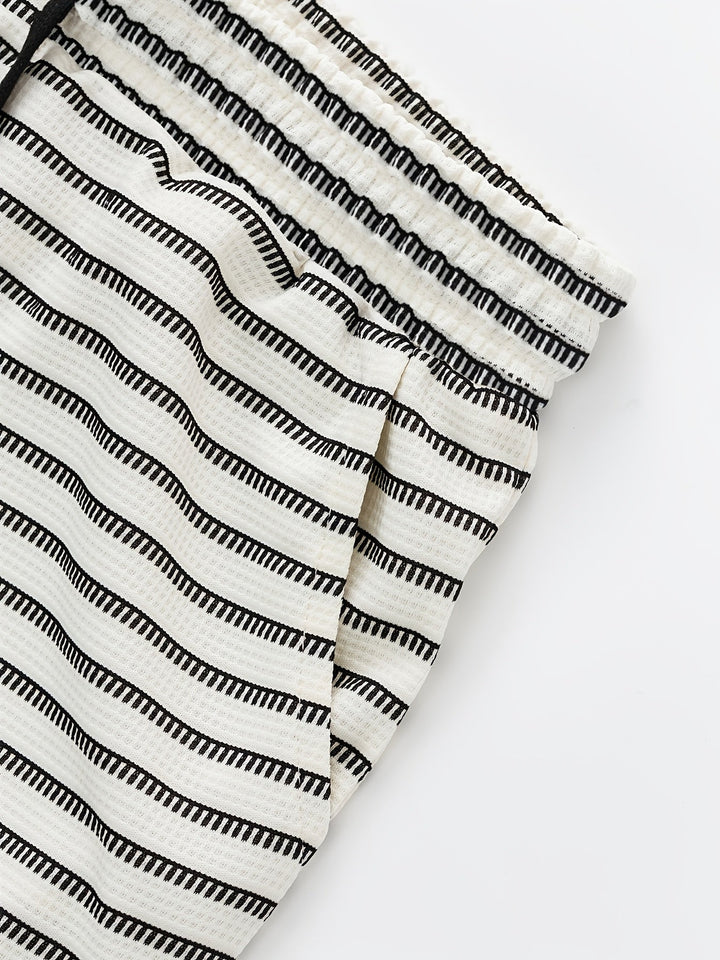TAVO | STRIPE SHORTS