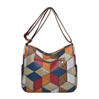 FLAIR / PATCHWORK ELEGANCE – UNIQUE BAG WITH ARTISTIC FLAIR