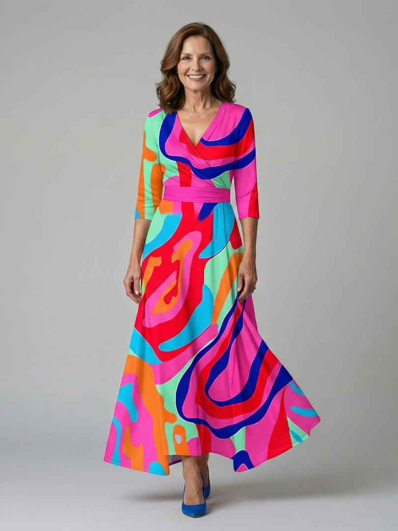 NATALIA | FLORAL MAXI DRESS FOR WOMEN
