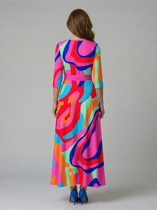 NATALIA | FLORAL MAXI DRESS FOR WOMEN