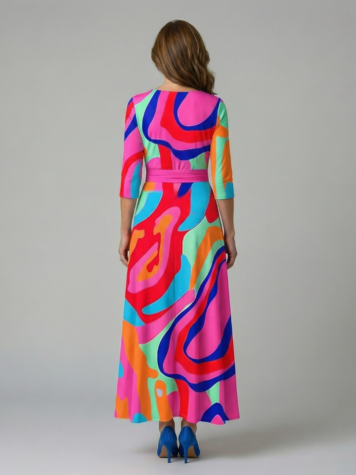 NATALIA | FLORAL MAXI DRESS FOR WOMEN