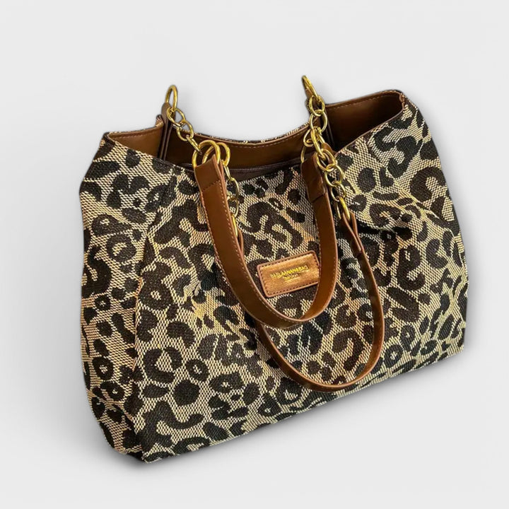 CAMILLE | LEOPARD TOTE BAG