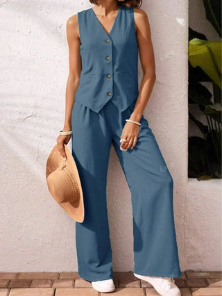 Velaria | Vest Pants Set