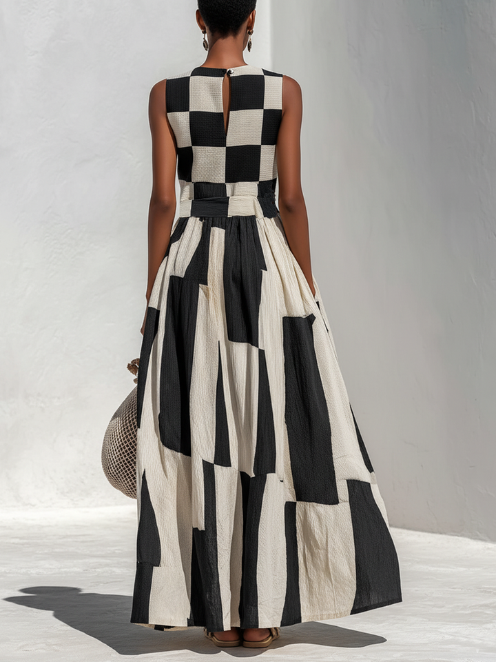 Ardenne™ | Plaid Maxi Dress