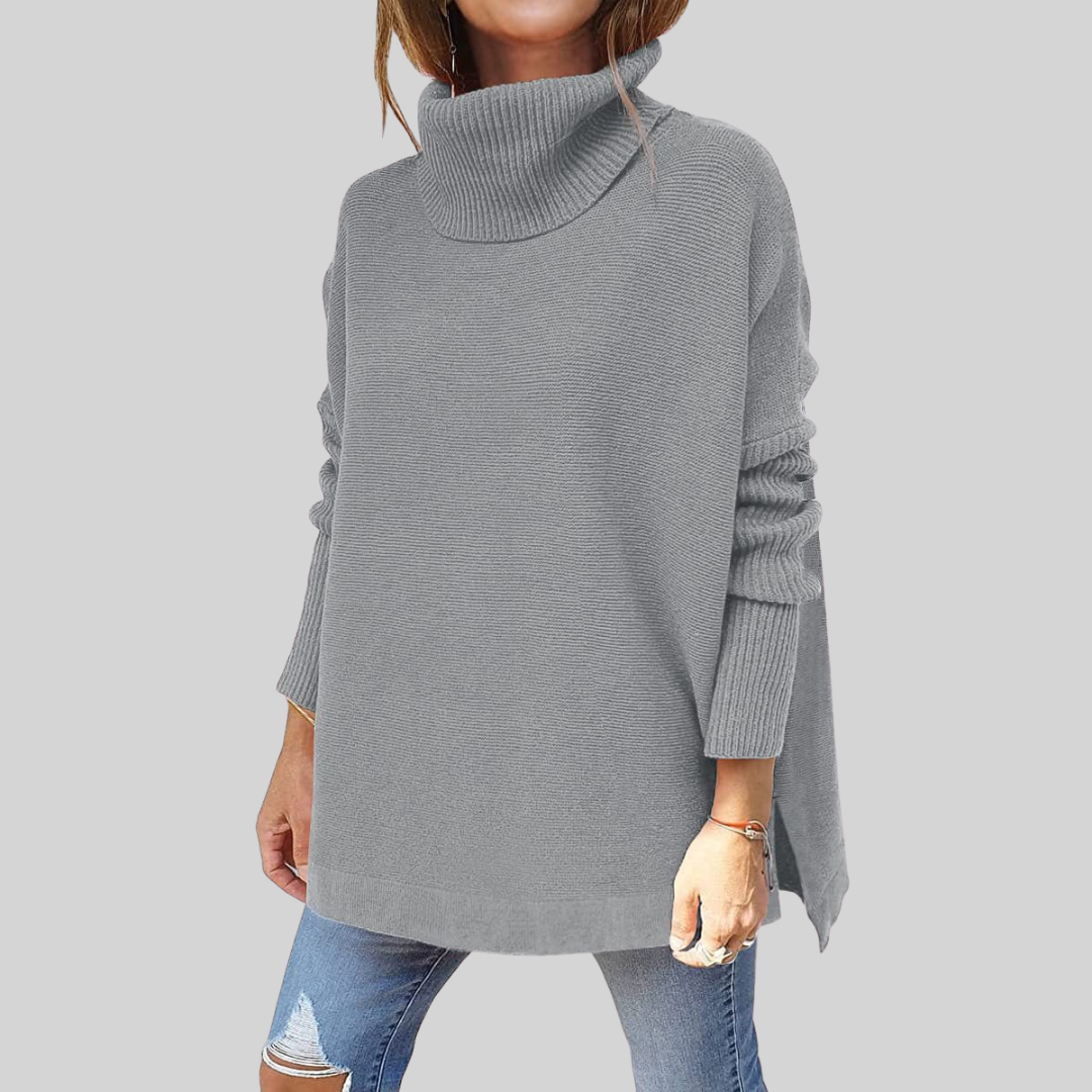 ANNELISE | OVERSIZED JUMPER WITH ROLL NECK