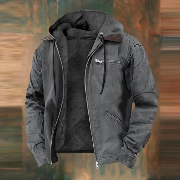RICHARD | ELEGANT HOODED JACKET