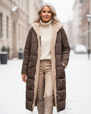 ELEANOR | REVERSIBLE HOODED COAT
