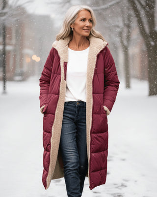 ELEANOR | REVERSIBLE HOODED COAT