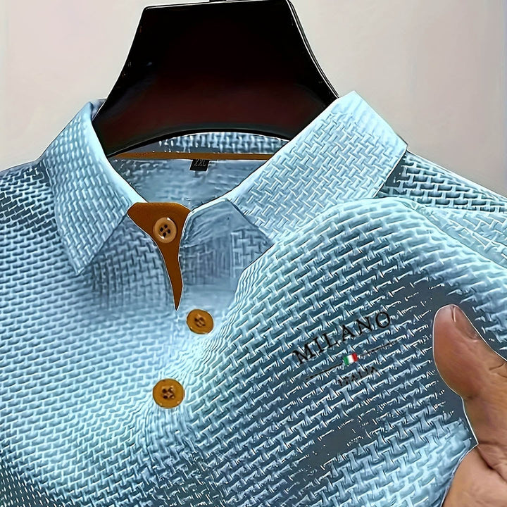 Milano | Textured Polo Shirt