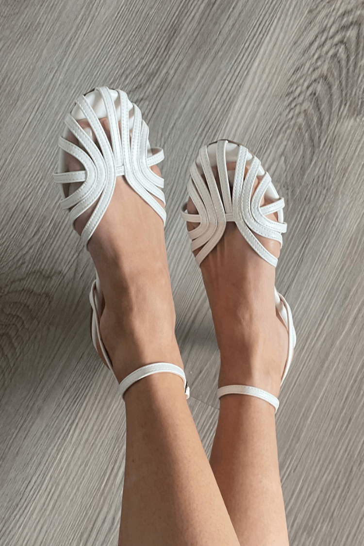Gioiella | Rhinestone Flat Sandals