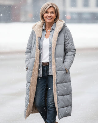 ELEANOR | REVERSIBLE HOODED COAT