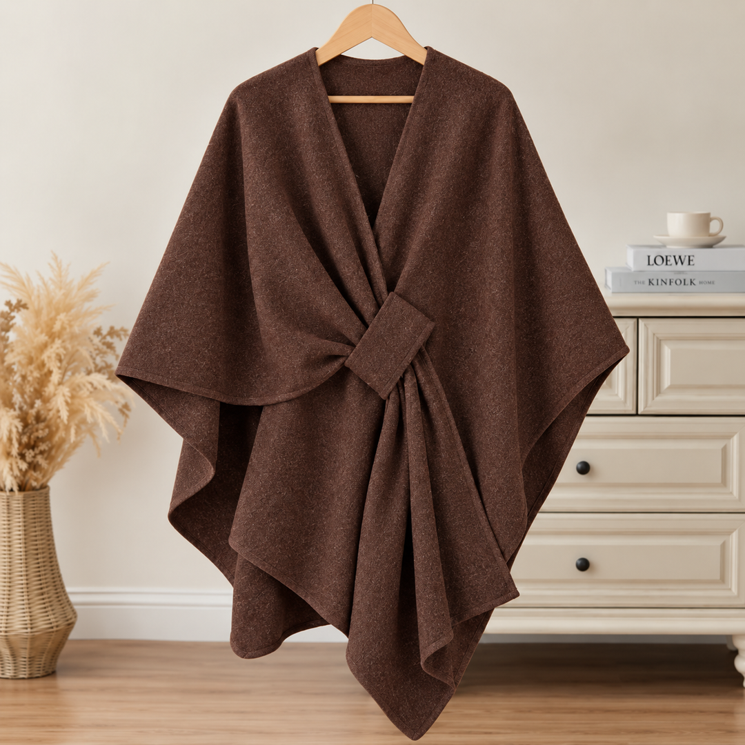 NELLY | FLEECE DRAPE WRAP