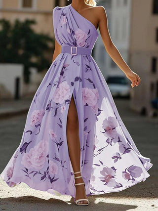 Julie | Floral Chiffon Maxi