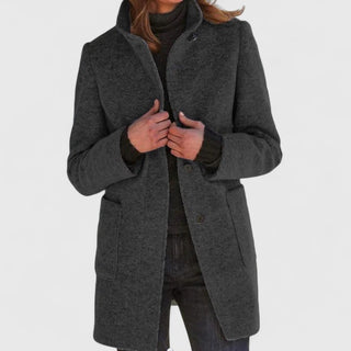 ELLE | HIGH COLLAR COAT