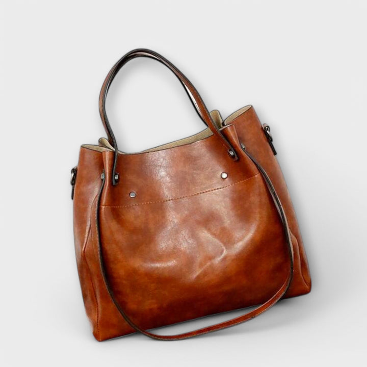 OLIVIA | 4-PIECE VINTAGE BAG SET