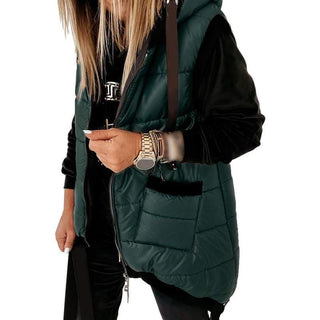 ELY | HOODED PADDED GILET
