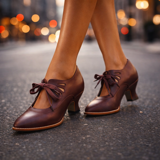 CAMILIA | LACE HEELS