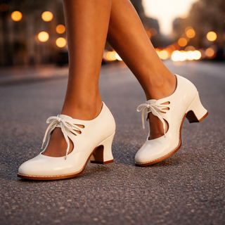 CAMILIA | LACE HEELS