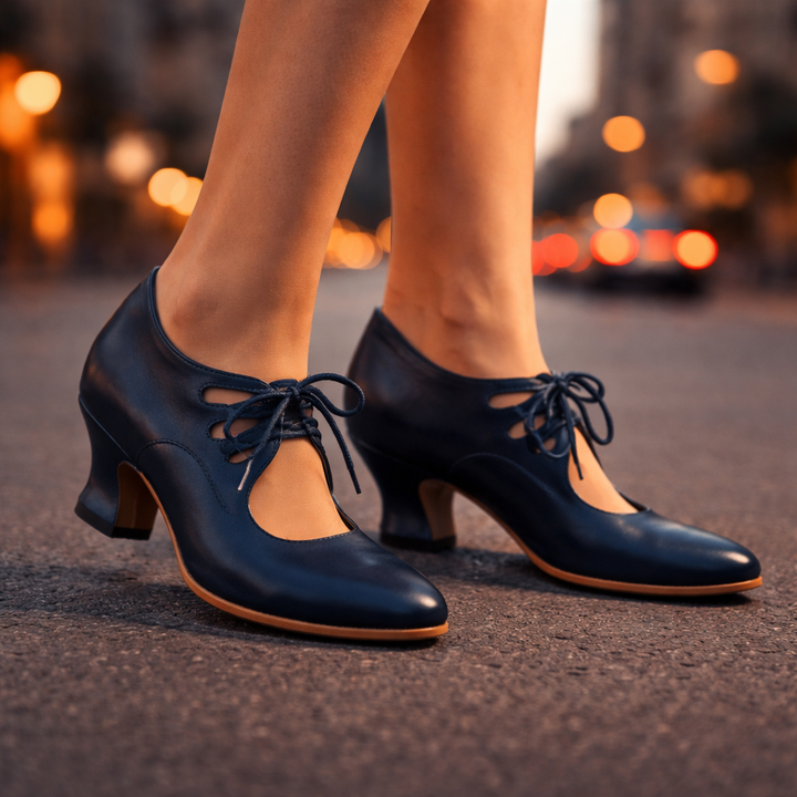 CAMILIA | LACE HEELS