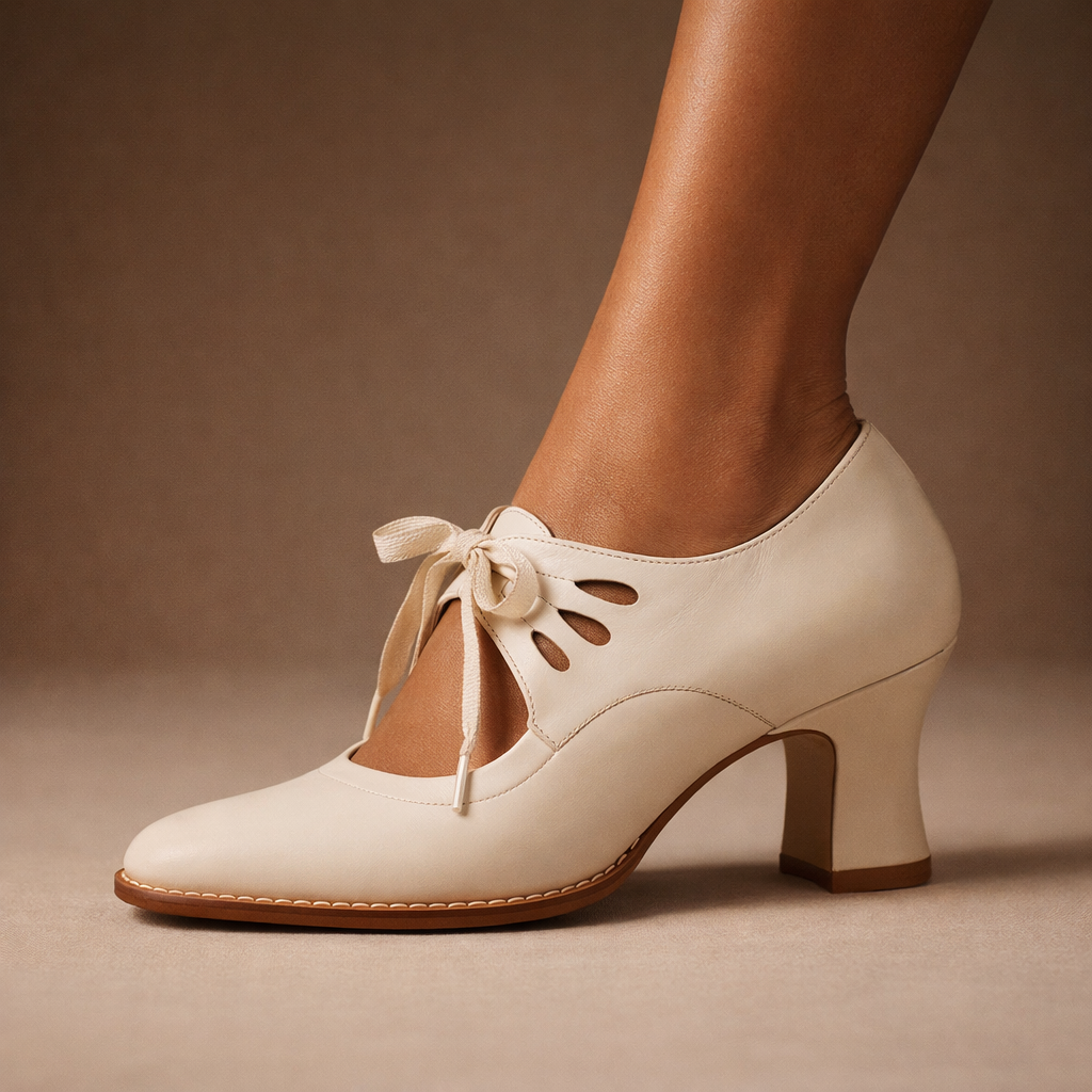 CAMILIA | LACE HEELS