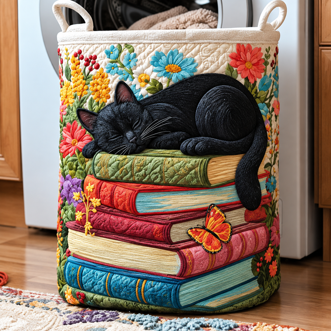 KATIE | CAT LAUNDRY BASKET