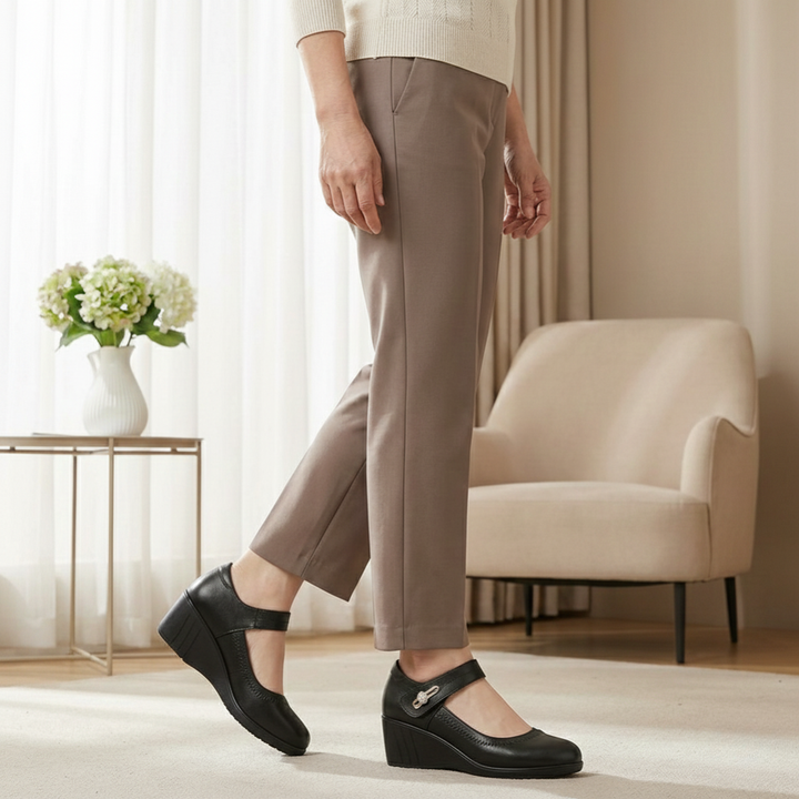 LYDIE | ELEGANT MID-HEEL COMFORT SHOES
