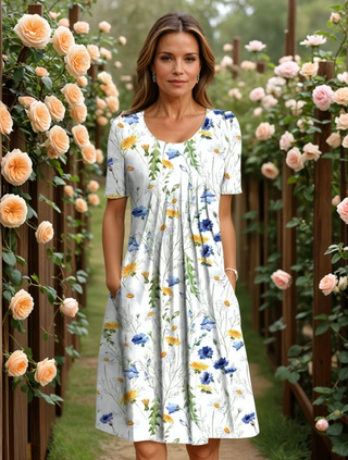 Willow | Floral Dress