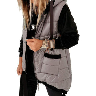 ELY | HOODED PADDED GILET