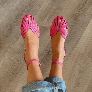 Gioiella | Rhinestone Flat Sandals