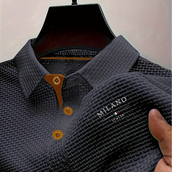 Milano | Textured Polo Shirt