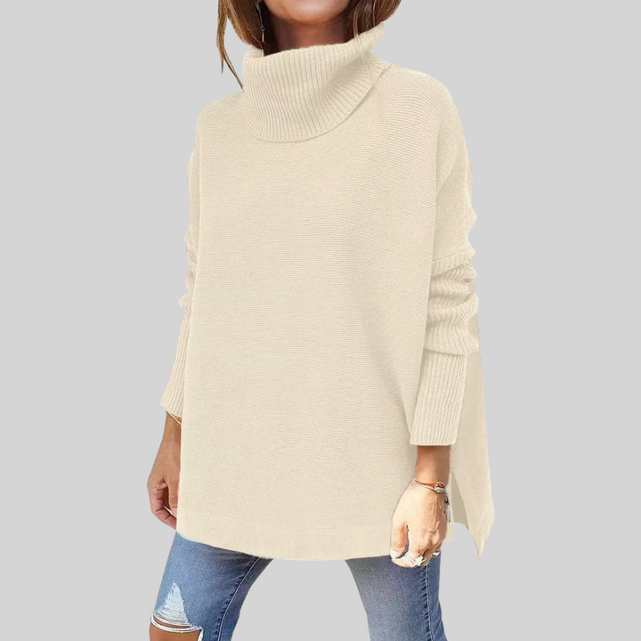 ANNELISE | OVERSIZED JUMPER WITH ROLL NECK