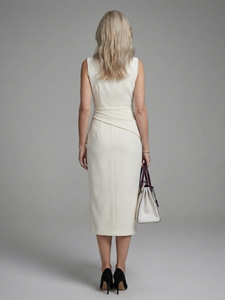 Lunara | Asymmetrical Midi Dress