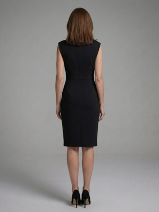 Faelina | Sleeveless Midi Dress