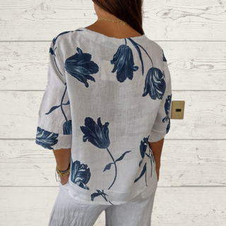 Despoina | Floral Top