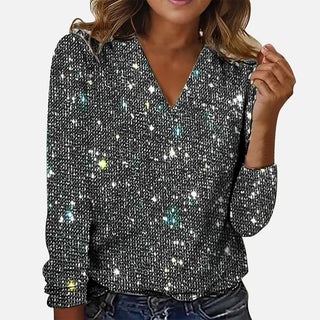 Nina | V Neck Blouse