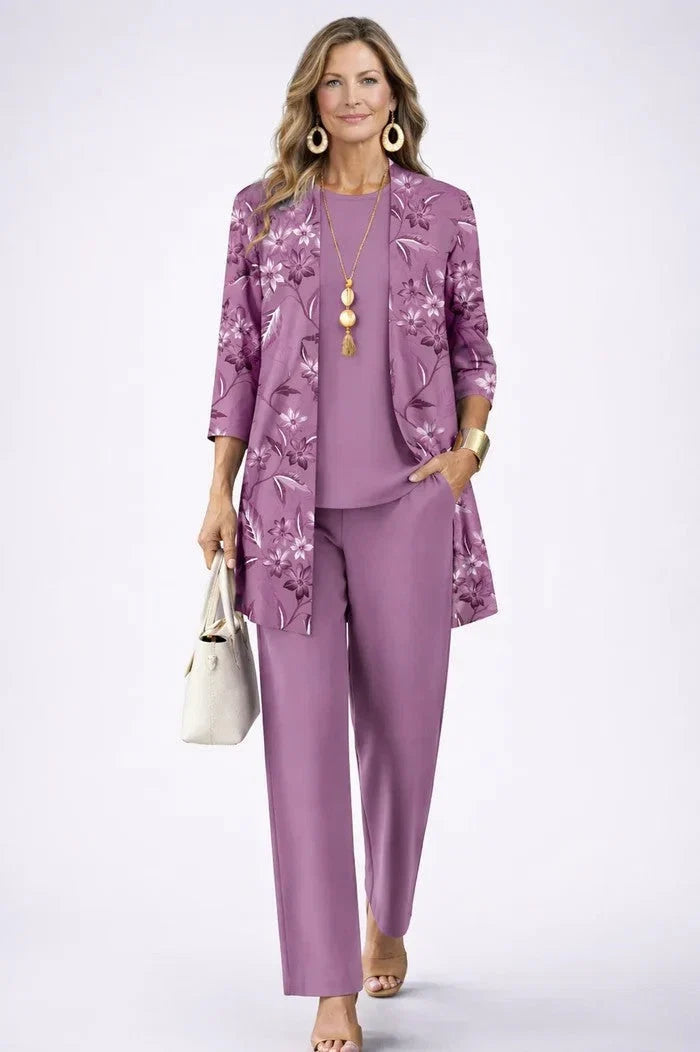 Jenilyn - Elegant Three-Piece Classic Ensemble