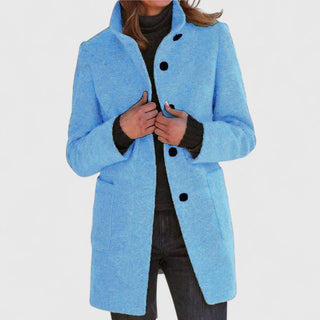ELLE | HIGH COLLAR COAT