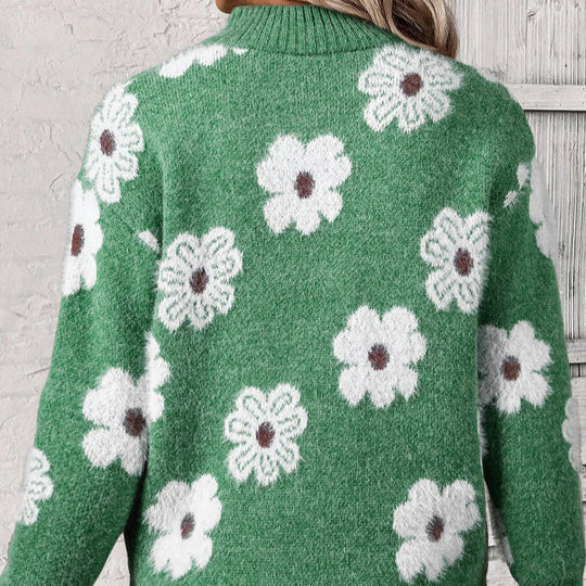 BLOOM | PULLOVER WITH ZIP NECK
