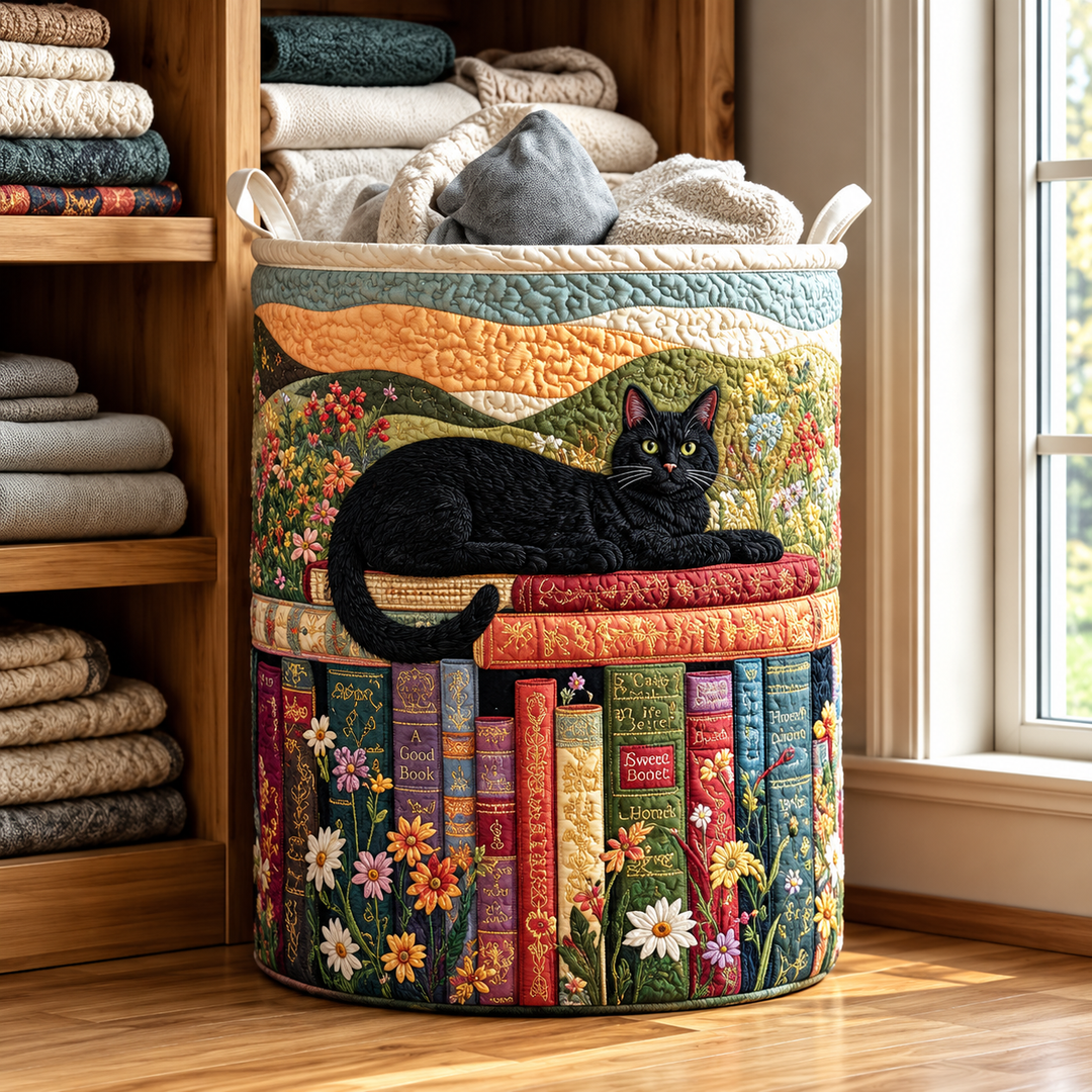 KATIE | CAT LAUNDRY BASKET