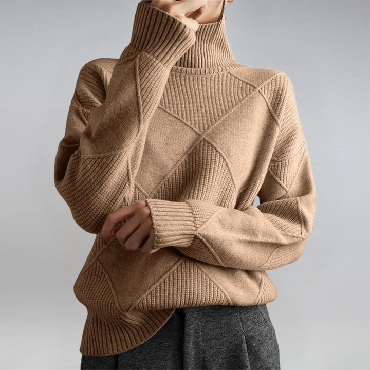 LAUREN | ELEGANT TURTLENECK SWEATER