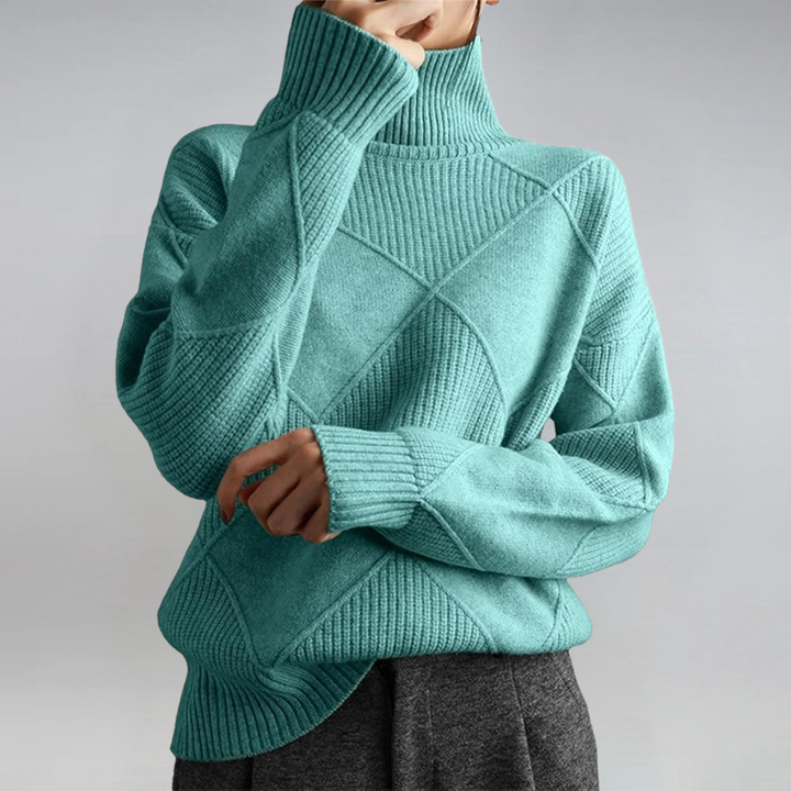 LAUREN | ELEGANT TURTLENECK SWEATER